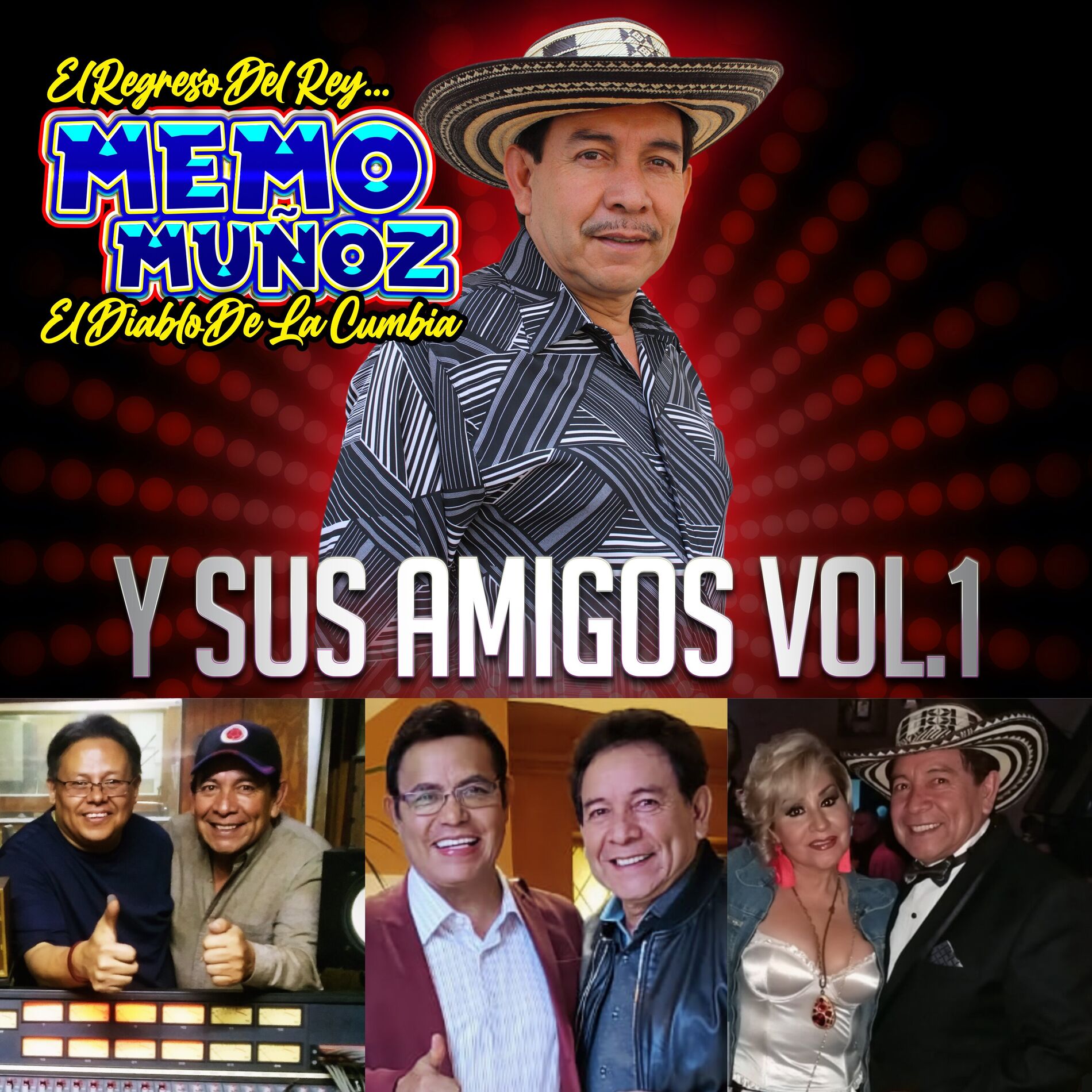 Album cover of Memo Muñoz Y Sus Amigos, Vol.1