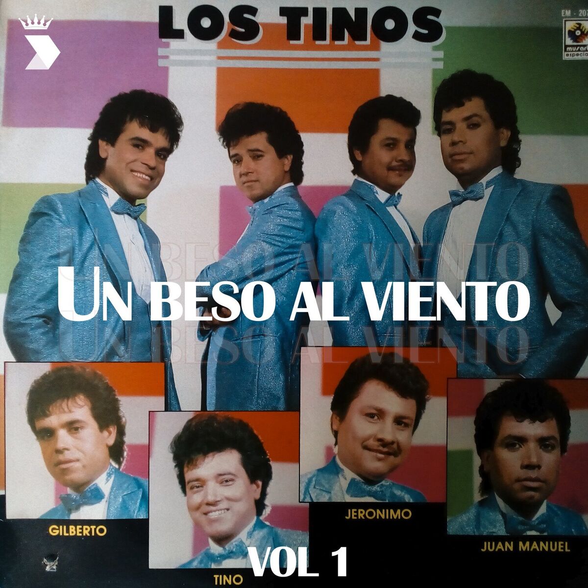 Album cover of Un Beso al Viento, Vol. 1