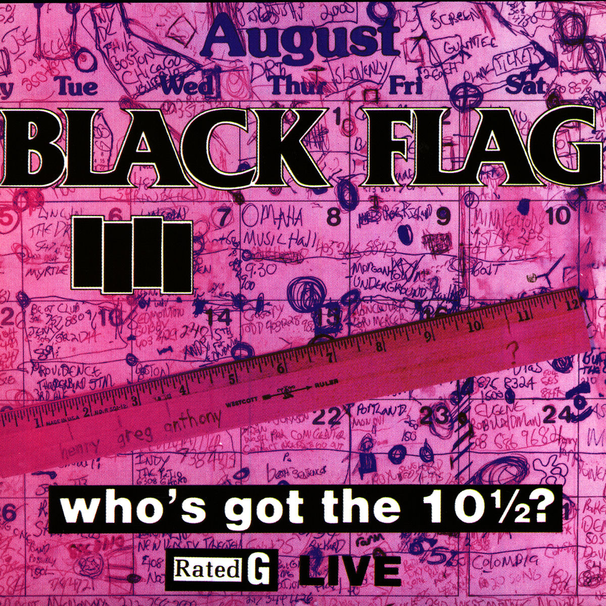 ブラック・フラッグ/BLACK FLAG LIVE Live 84 : Black Flag | HMV&BOOKS online - KKCP-237