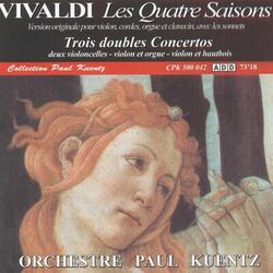 Cover of Vivaldi: Les quatres saisons & trois doubles concertos