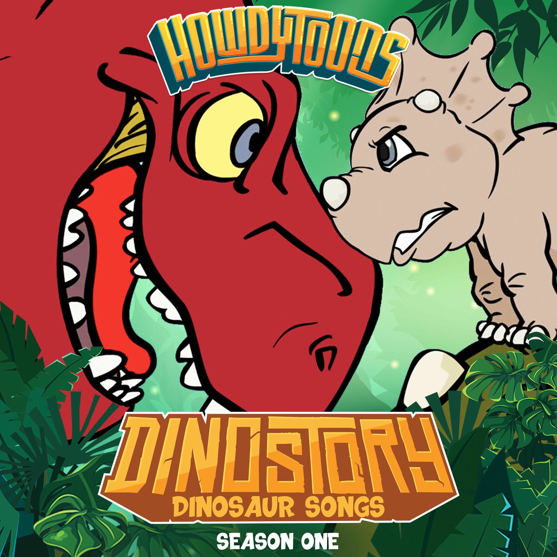 Album cover of Dinostory: Dinosaur Songs, Season One