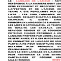 Langage de l'amour (aaaa)