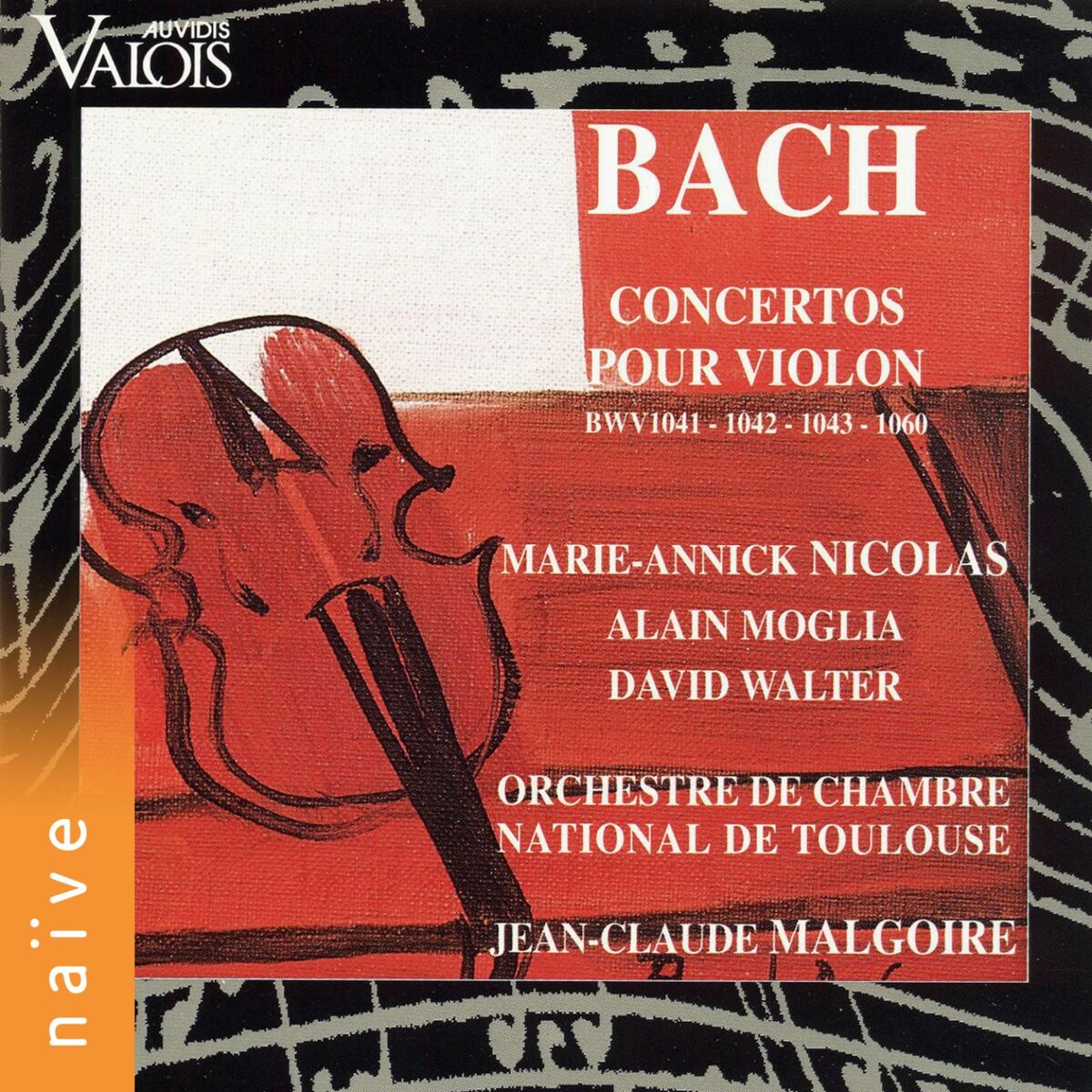 Album cover of Bach: Concertos pour violon