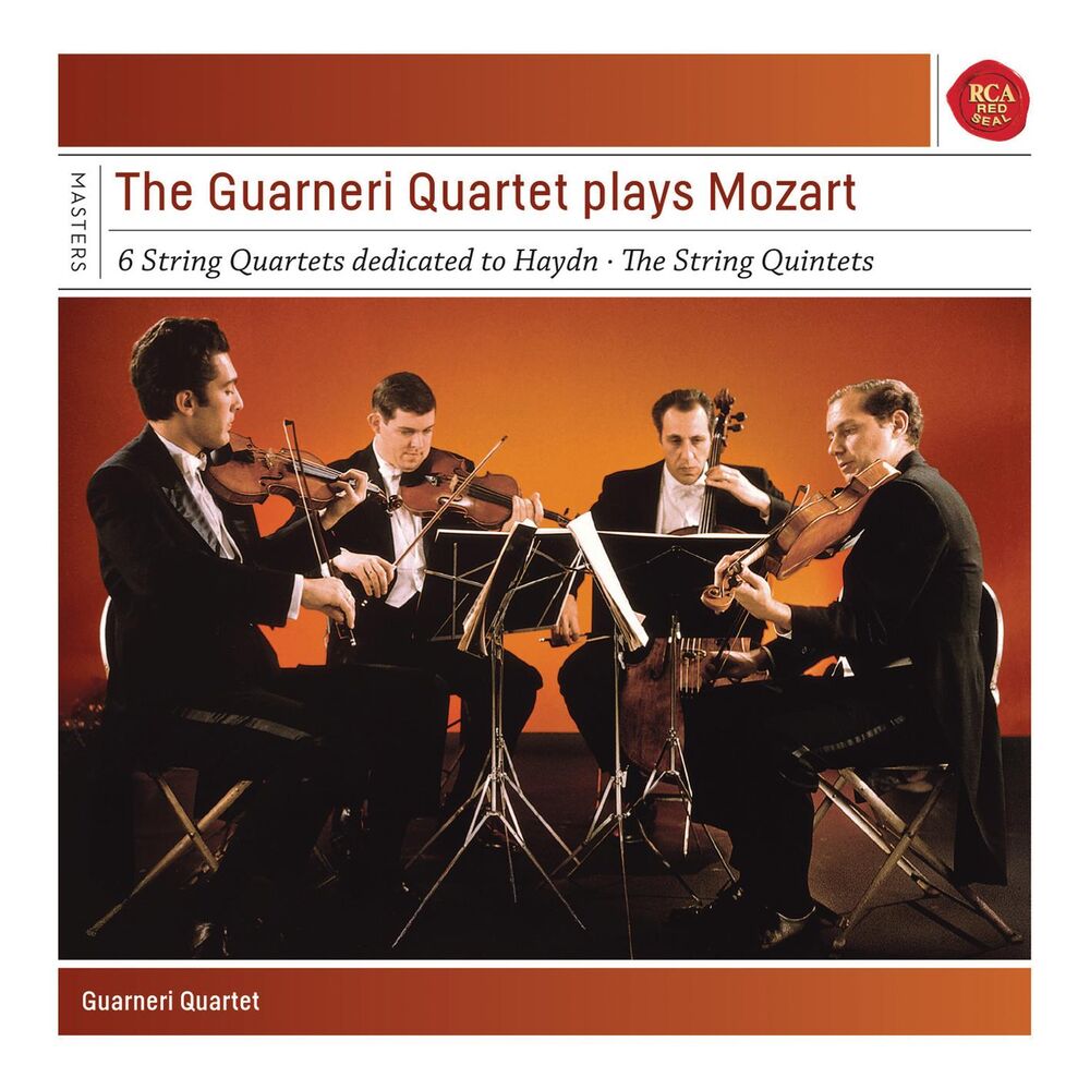 Picture of Guarneri Quartet plays Mozart Quartets and Quintets