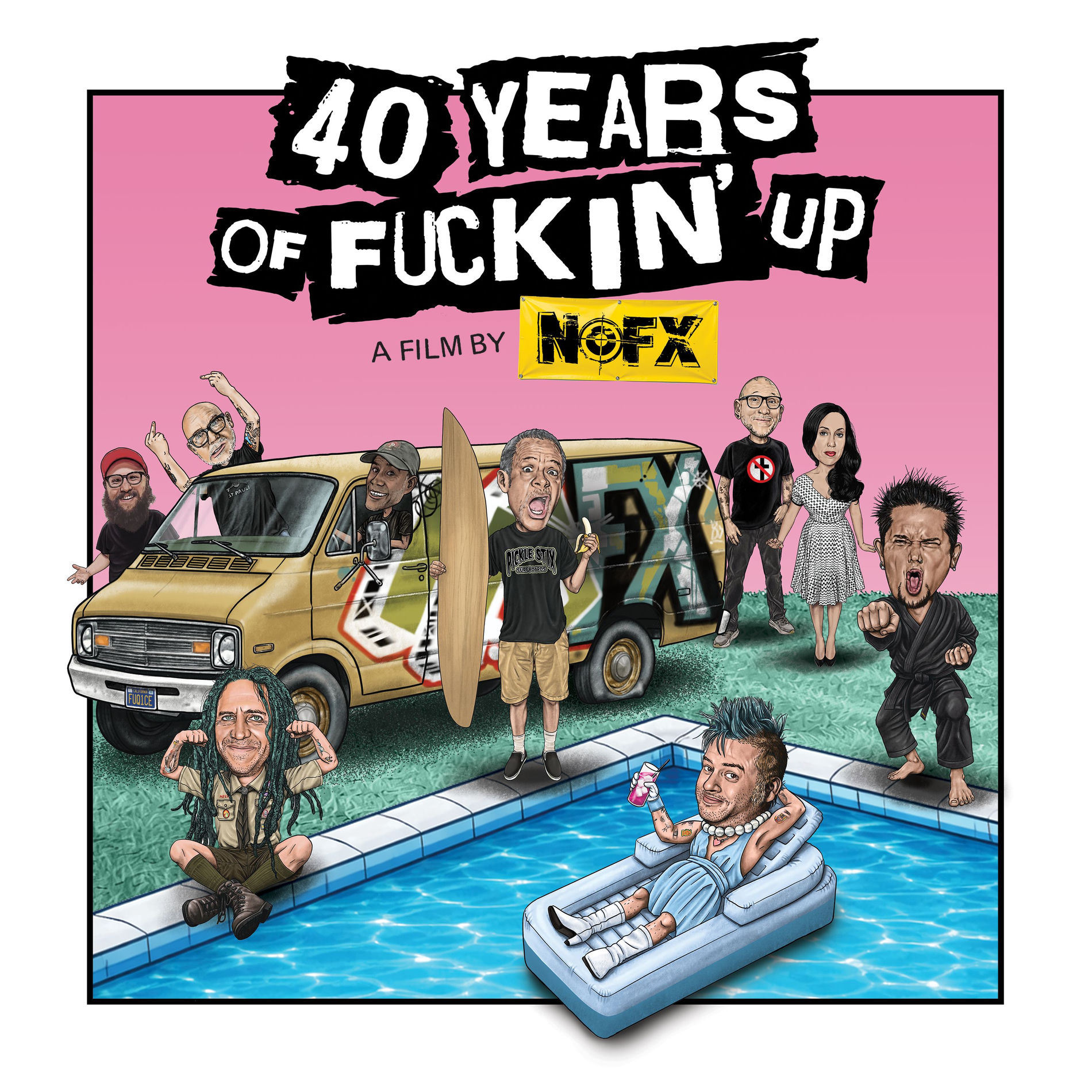 Album cover of 40 Years Of Fuckin' Up: Soundtrack + Score