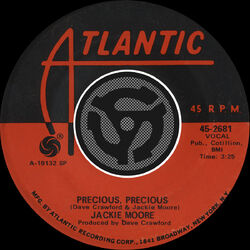 Cover of Precious, Precious [Digital 45]