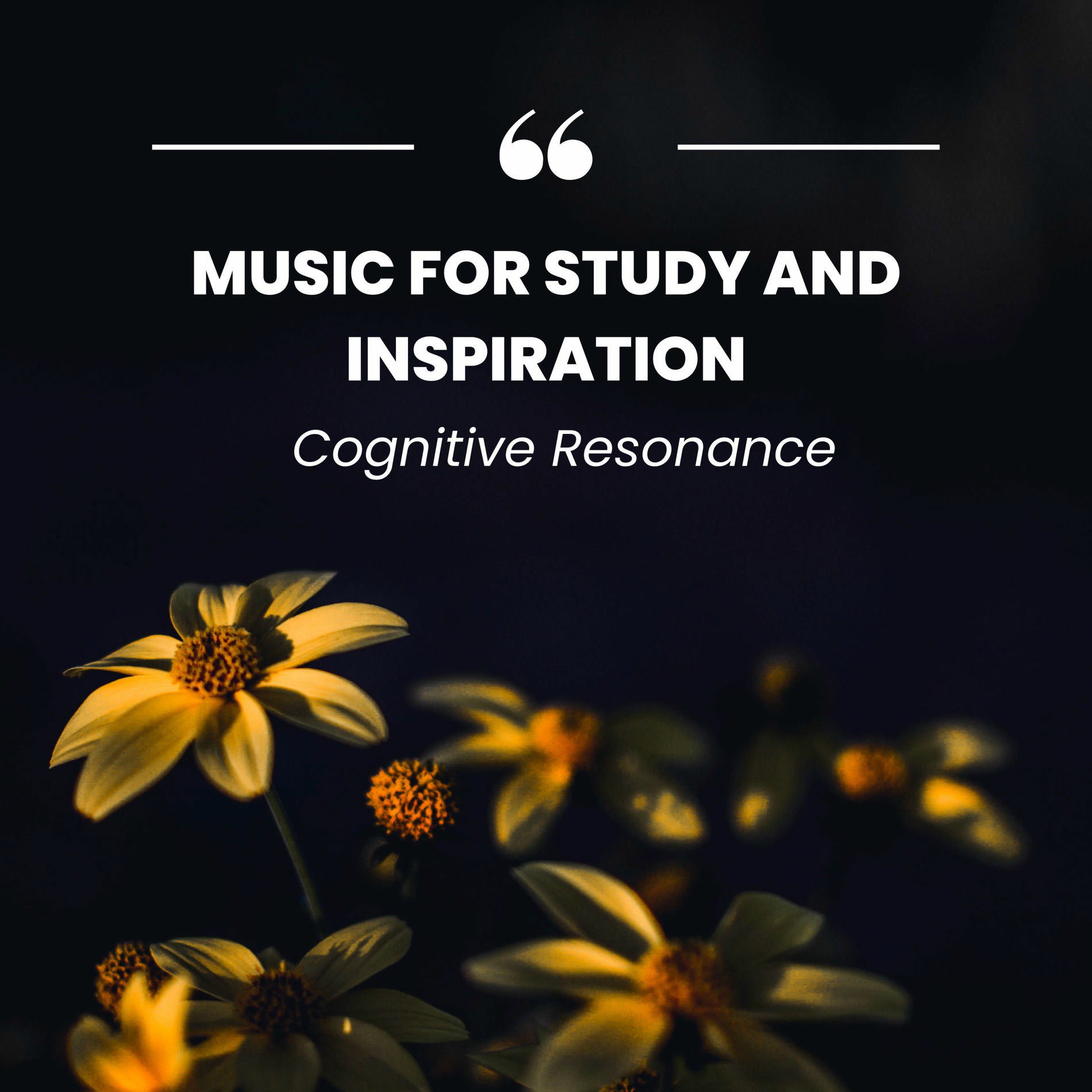 Album cover of Cognitive Resonance: Music for Study and Inspiration