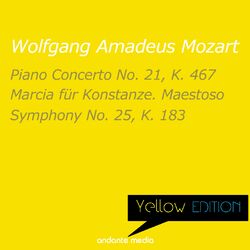 Cover of Yellow Edition - Mozart: Piano Concerto No. 21, K. 467 & Symphony No. 25, K. 183
