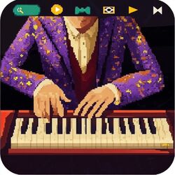 Cover of Piano Frequencies