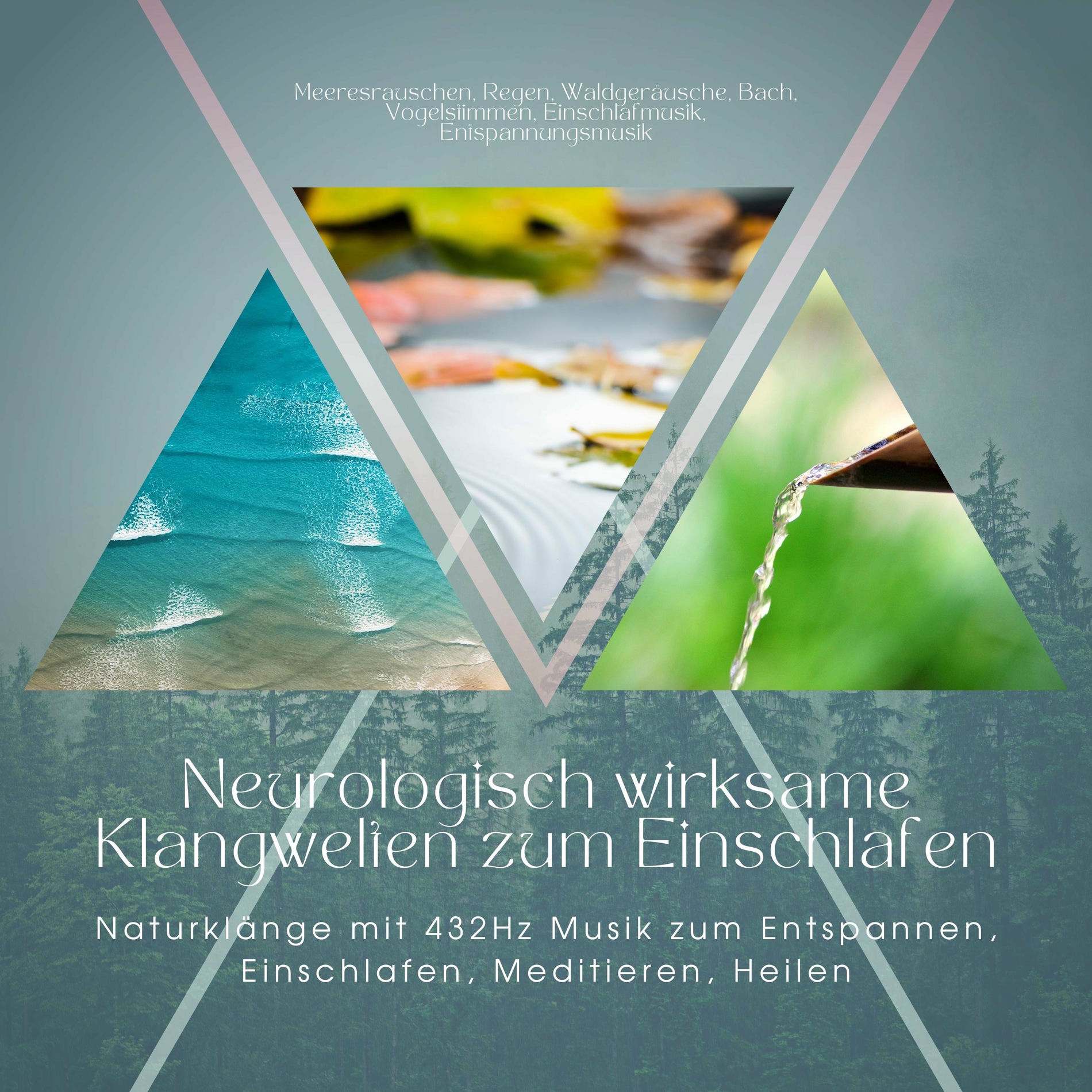 Album cover of Intro & Traumhafte Musik für tiefe Entspannung.1 - Neurologisch wirksame Klangwelten zum Einschlafen: Naturklänge mit 432Hz Musik 