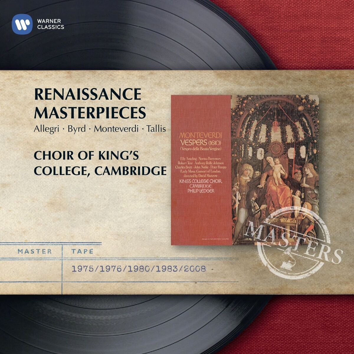 Album cover of Mass for five voices (1995 Digital Remaster): Benedictus