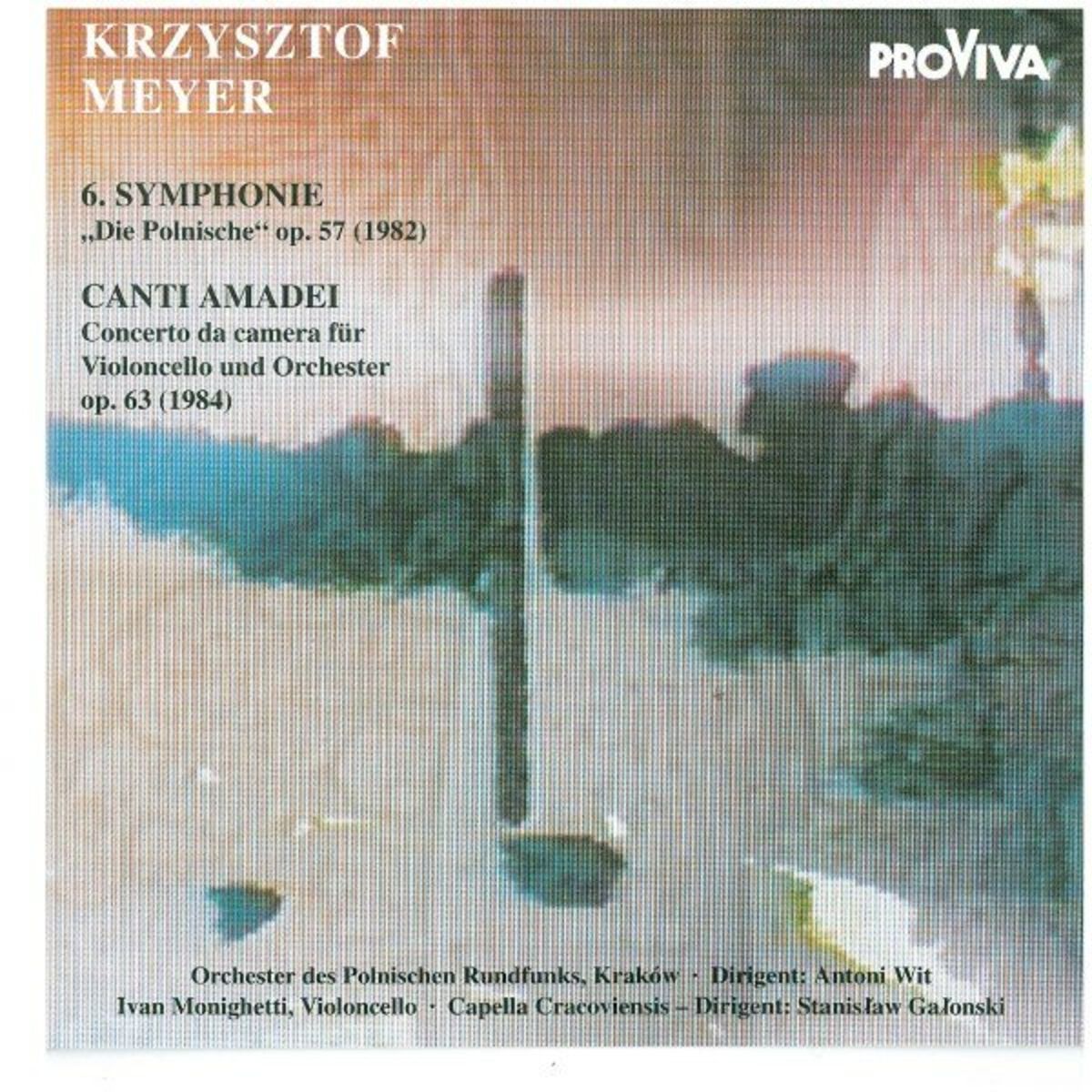 Album cover of Krzysztof Meyer - 6. Symphonie: Die Polnische