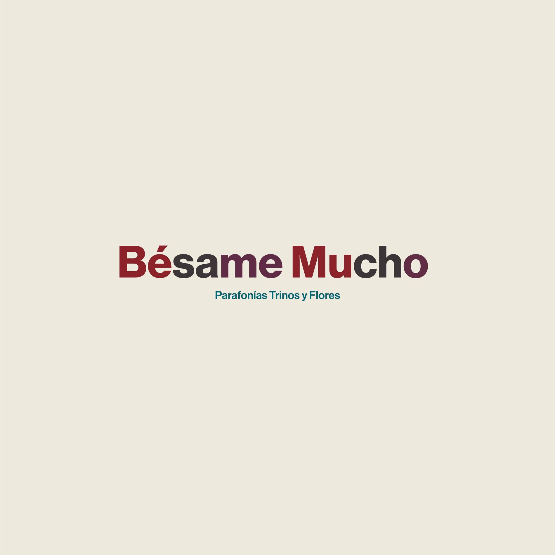 Album cover of Bésame Mucho