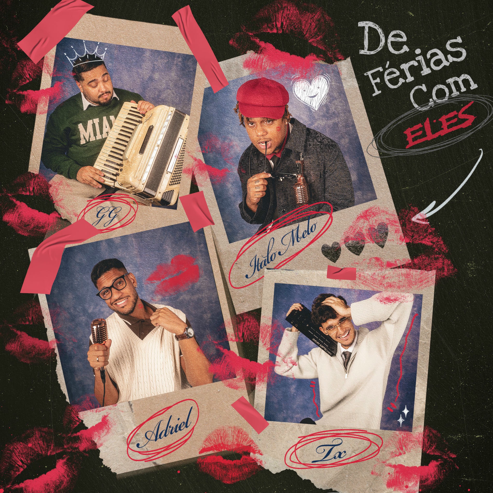 Album cover of De Férias Com Eles
