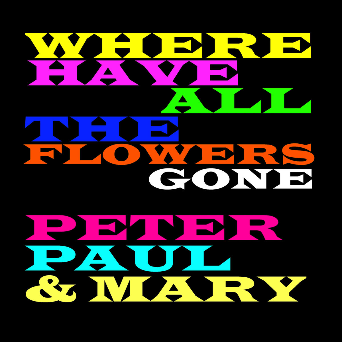Album cover of Where Have All the Flowers Gone