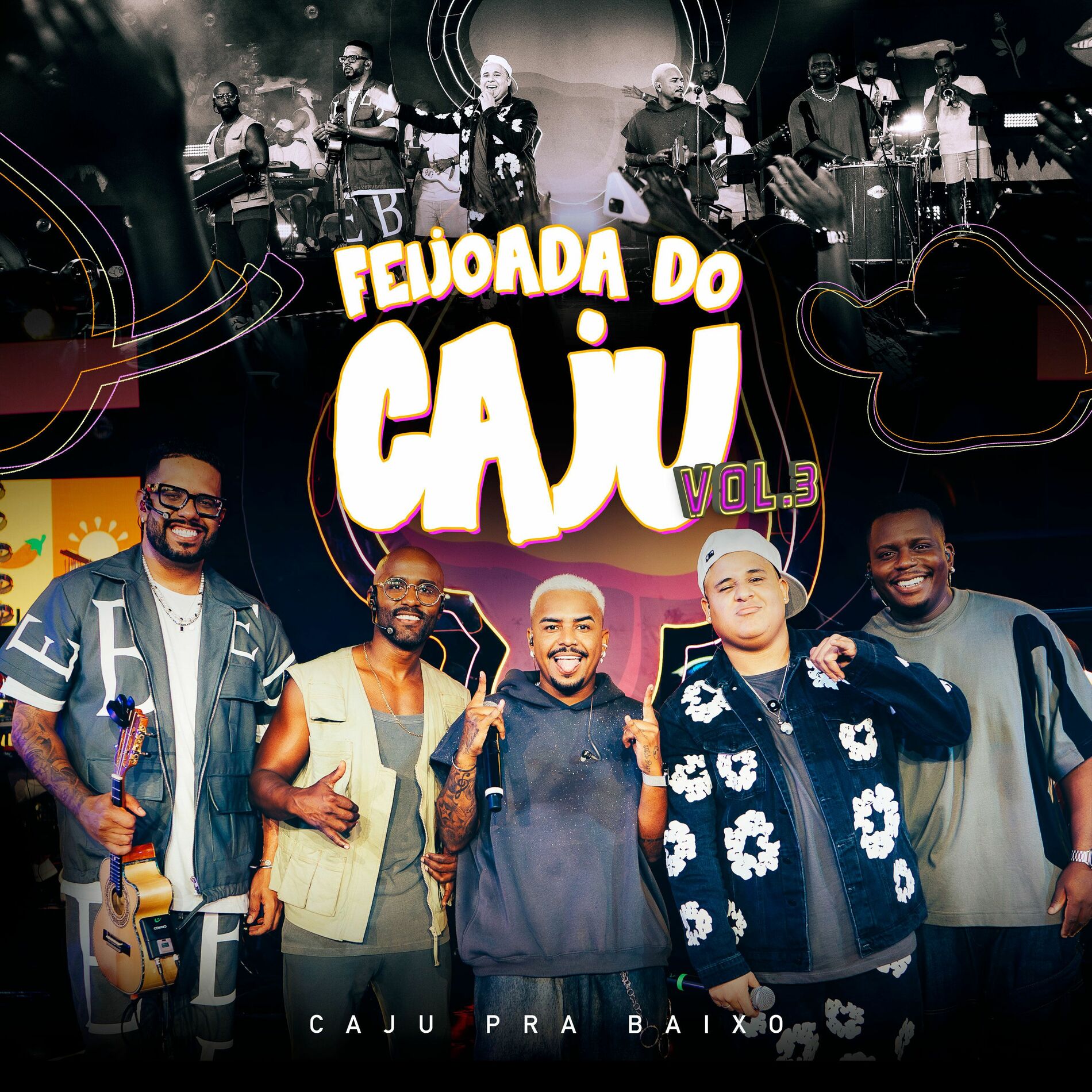 Album cover of Feijoada do Caju, Vol. 3 (Ao Vivo)