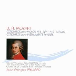 Cover of Mozart: Concertos pour Violon,Concertos pour Instruments A Vents