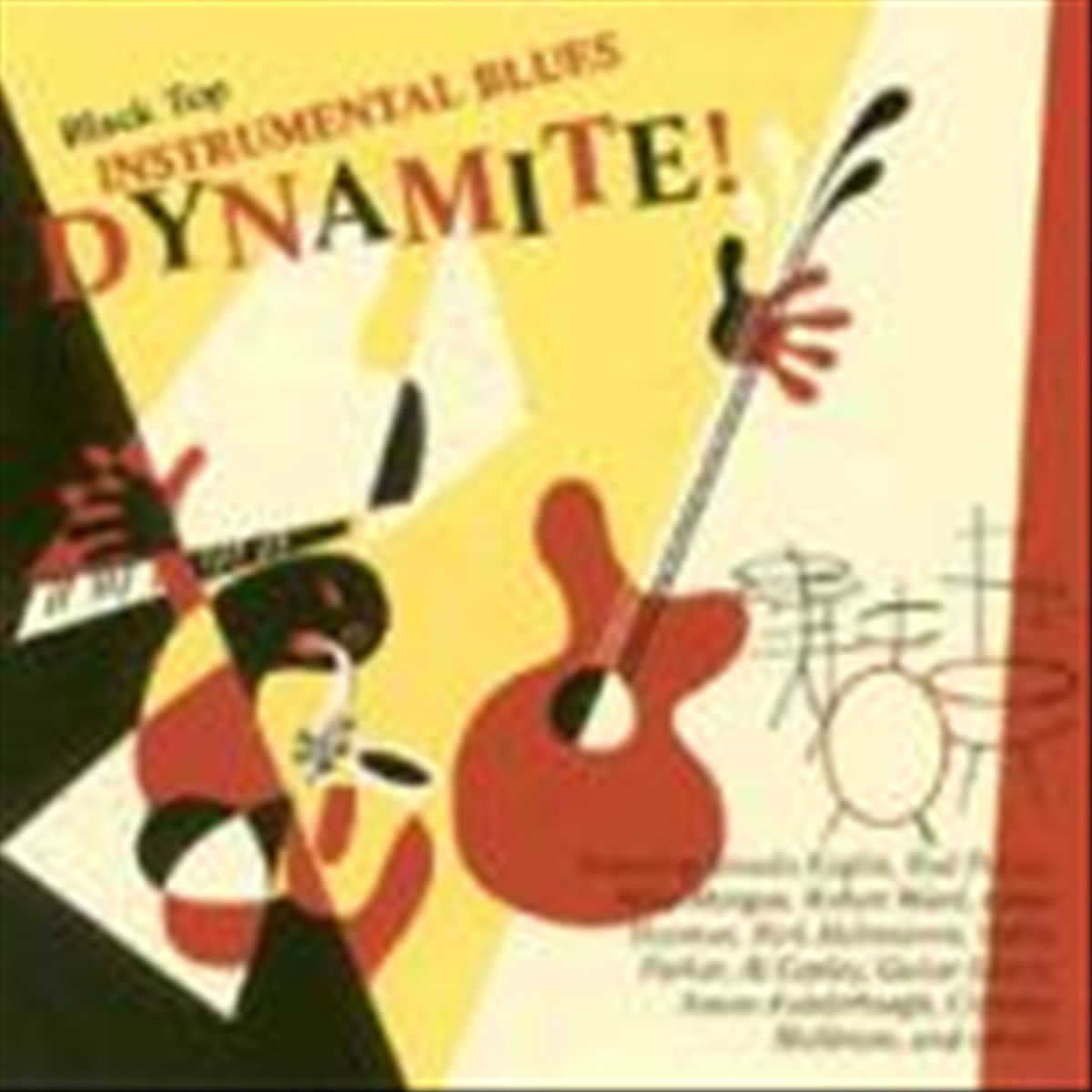 Album cover of Black Top Instrumental Blues Dynamite!
