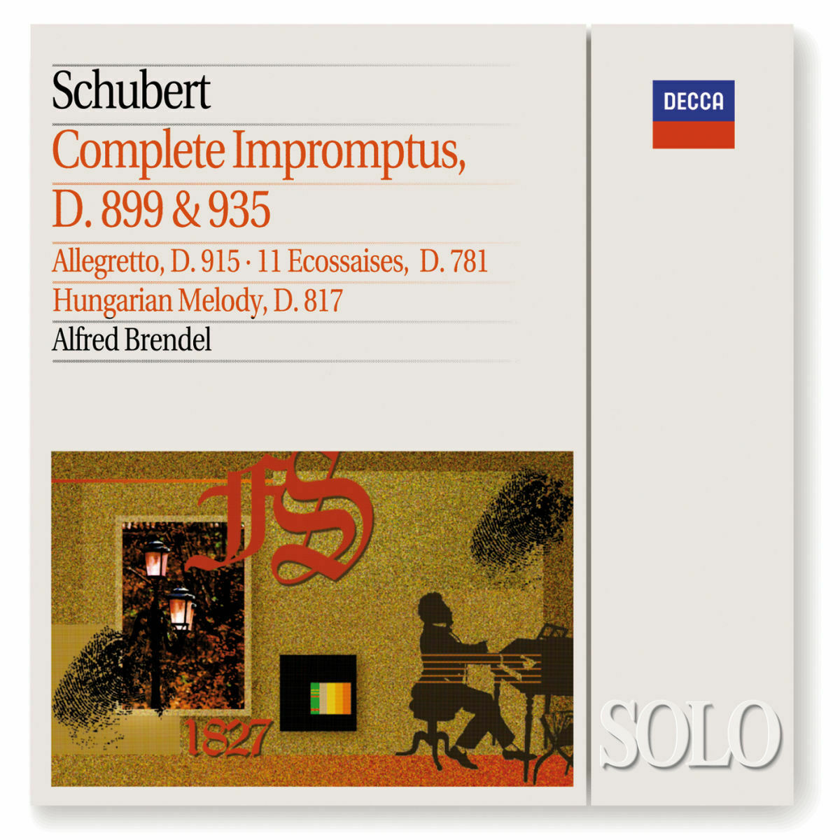 Album cover of Schubert: Complete Impromptus, D899 & D935; 11 Ecossaises, &c