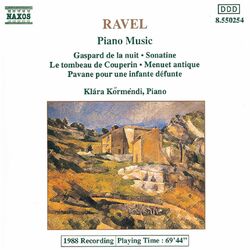 Cover of Ravel: Gaspard De La Nuit / Sonatine / La Tombeau De Couperin