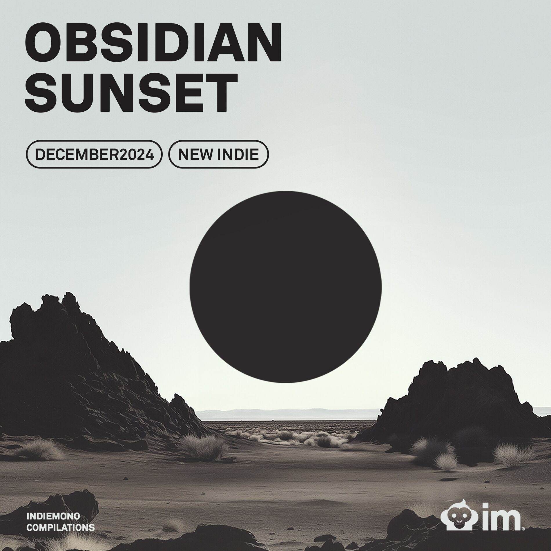 Album cover of indiemono OBSIDIAN SUNSET | Indie / Alternative VOL. 05