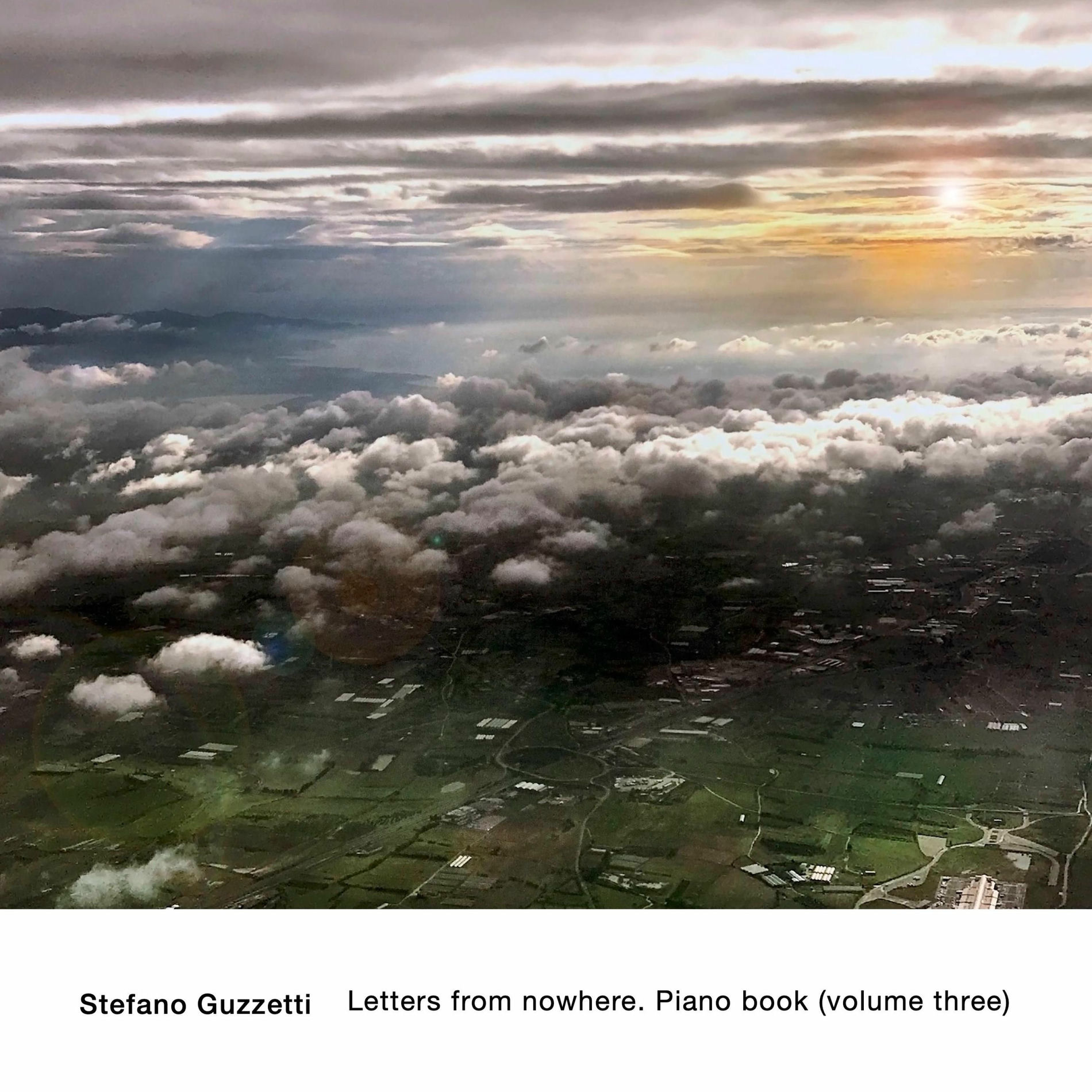 Album cover of Letters from nowhere. Piano book (volume three)