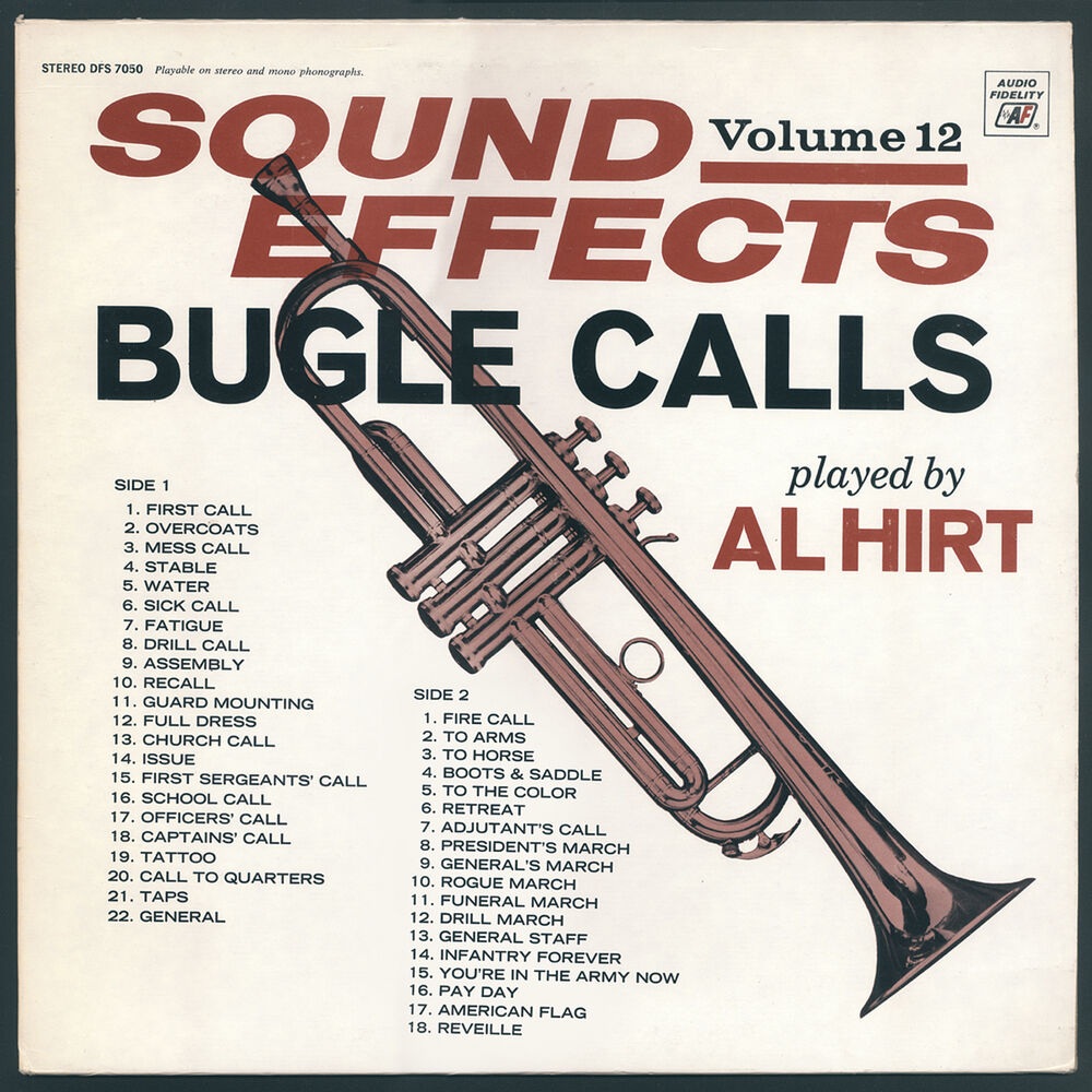 Picture of Sound Effects in Stereo, Vol. 12 - Bugle Callls