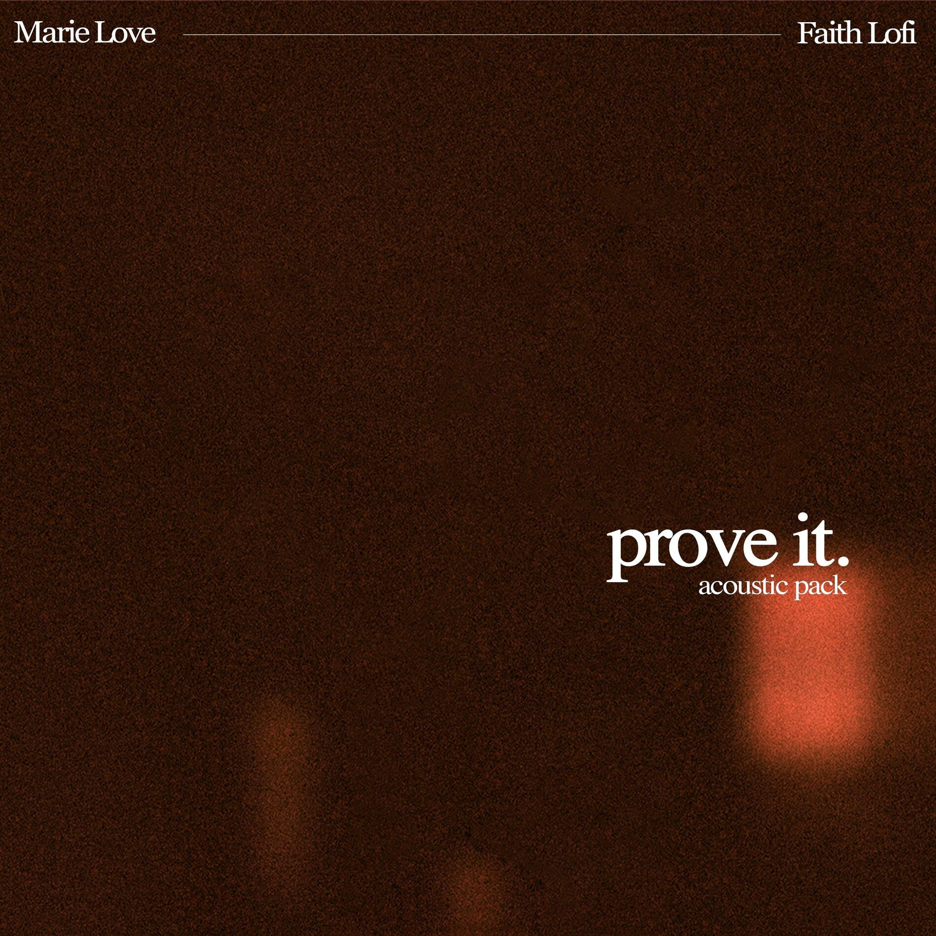 Album cover of prove it (Acoustic Version)