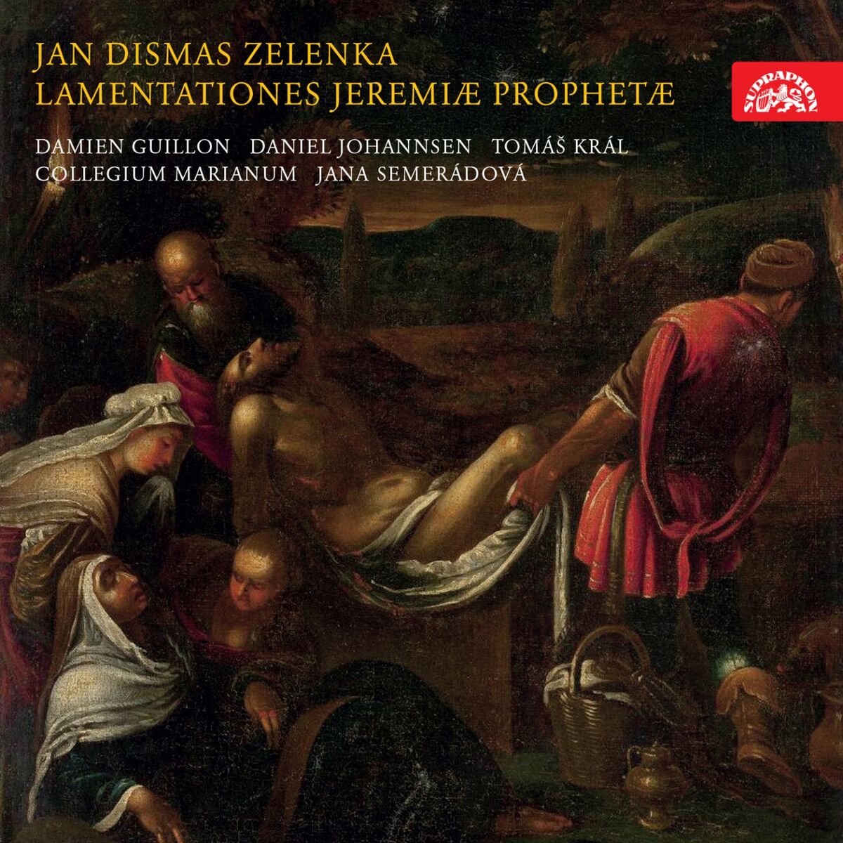 Album cover of Zelenka: The Lamentations of Jeremiah The Prophet