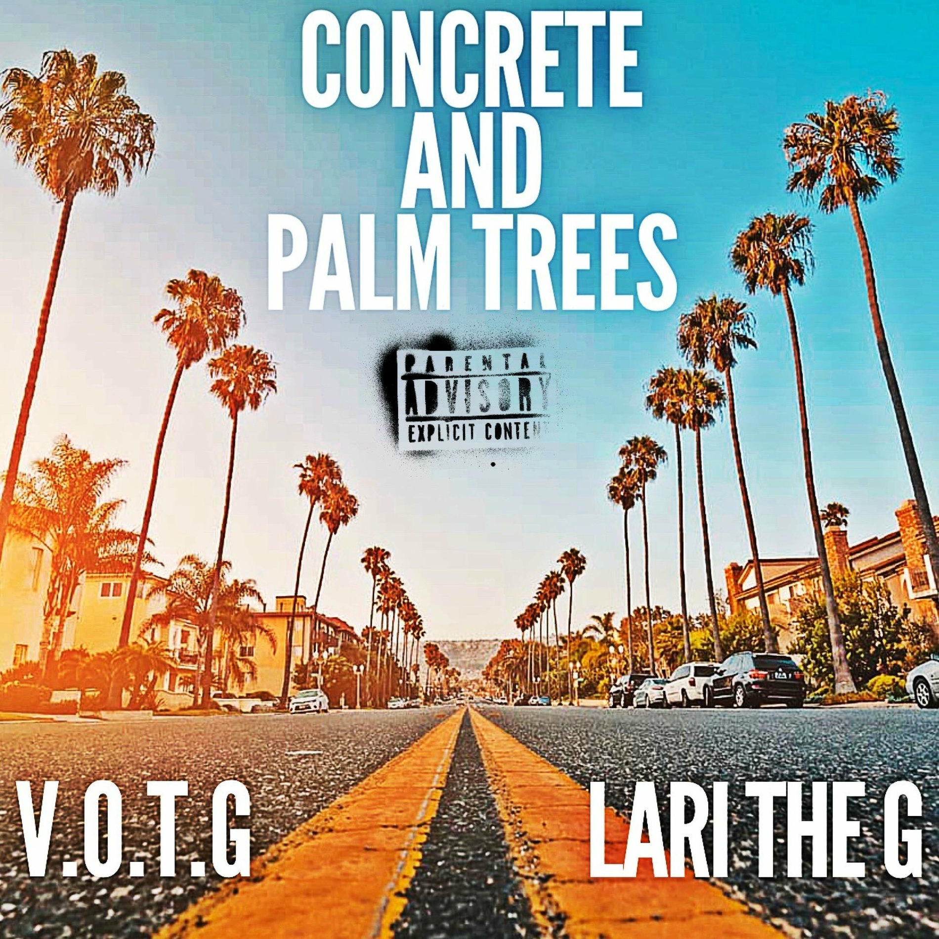 Album cover of Concrete and Palm Trees