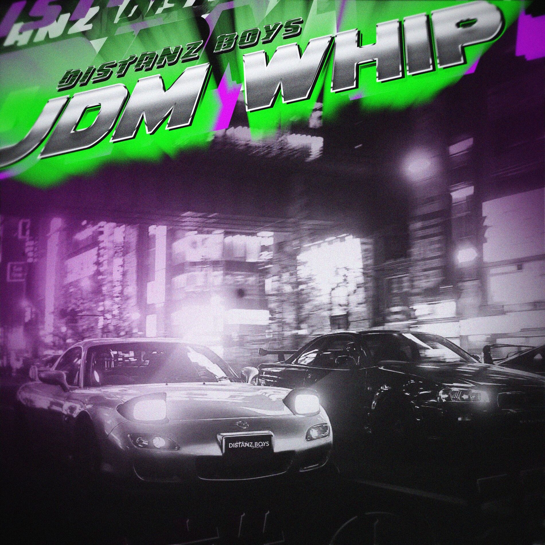Album cover of JDM WHIP (feat. eyoscurr, MC Mehlschwitze, Paul Pangea & Quarz)