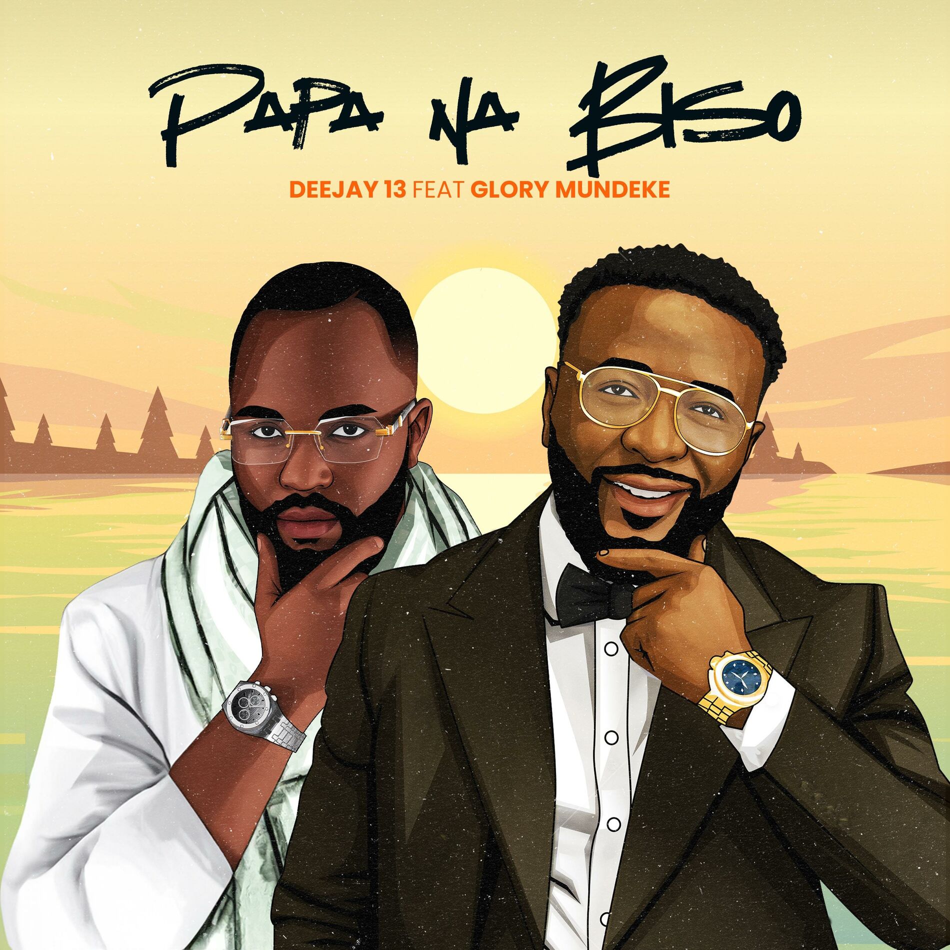 Album cover of PAPA NA BISO (feat. Glory MUNDEKE)
