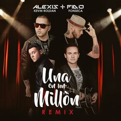 Cover of Una en un Millón (Remix) [feat. Fonseca & Kevin Roldan] - Single