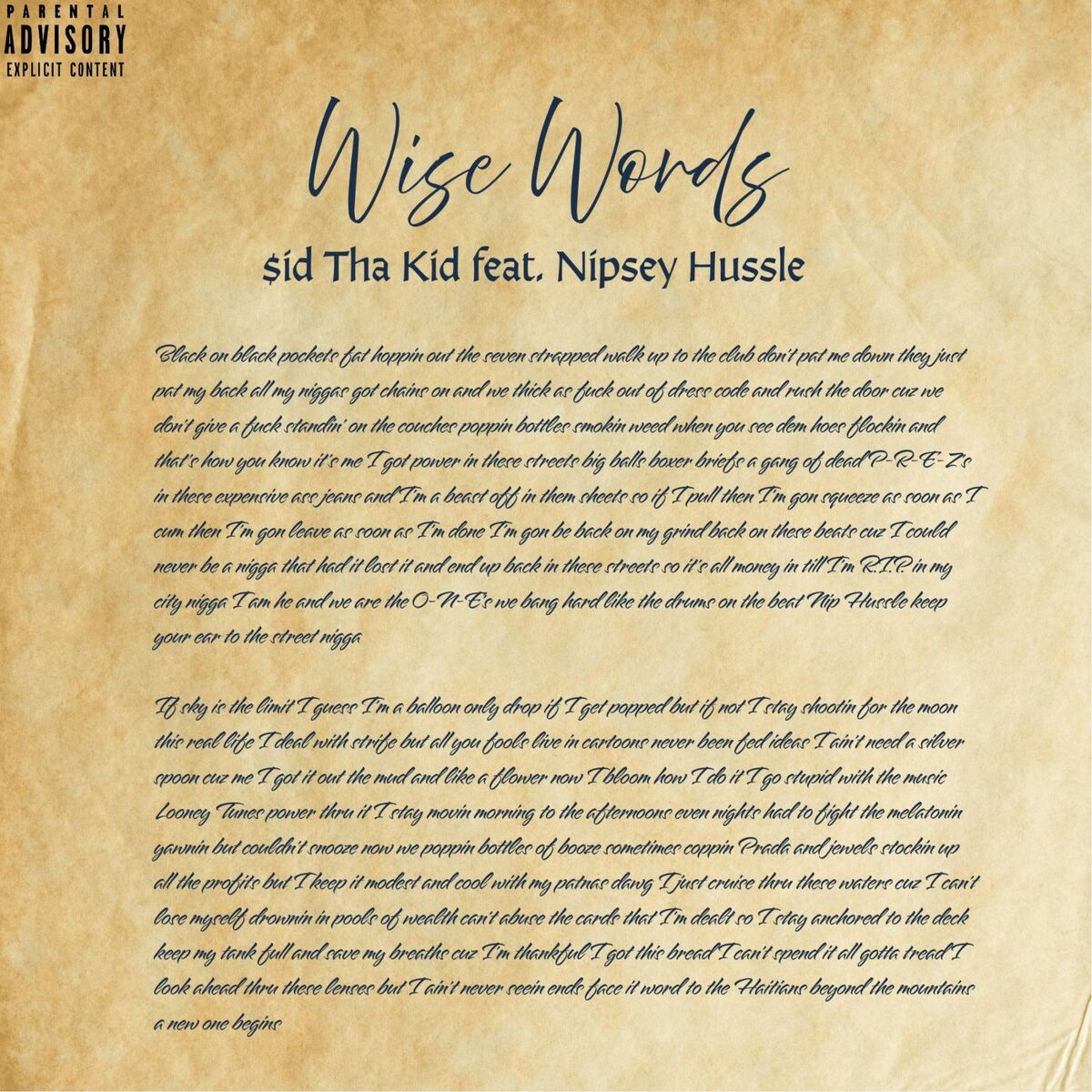 Album cover of Wise Words