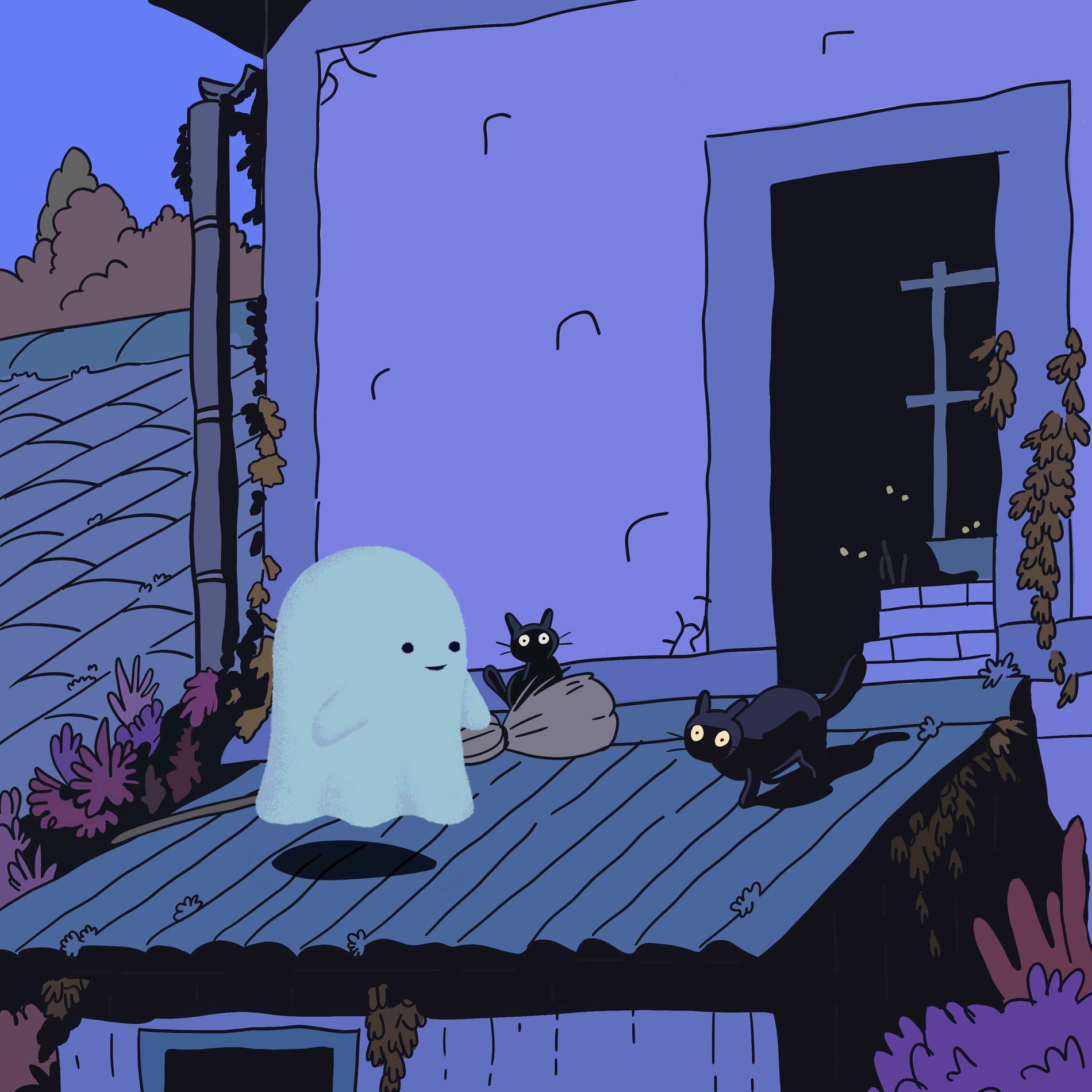 Album cover of ghosts & cats