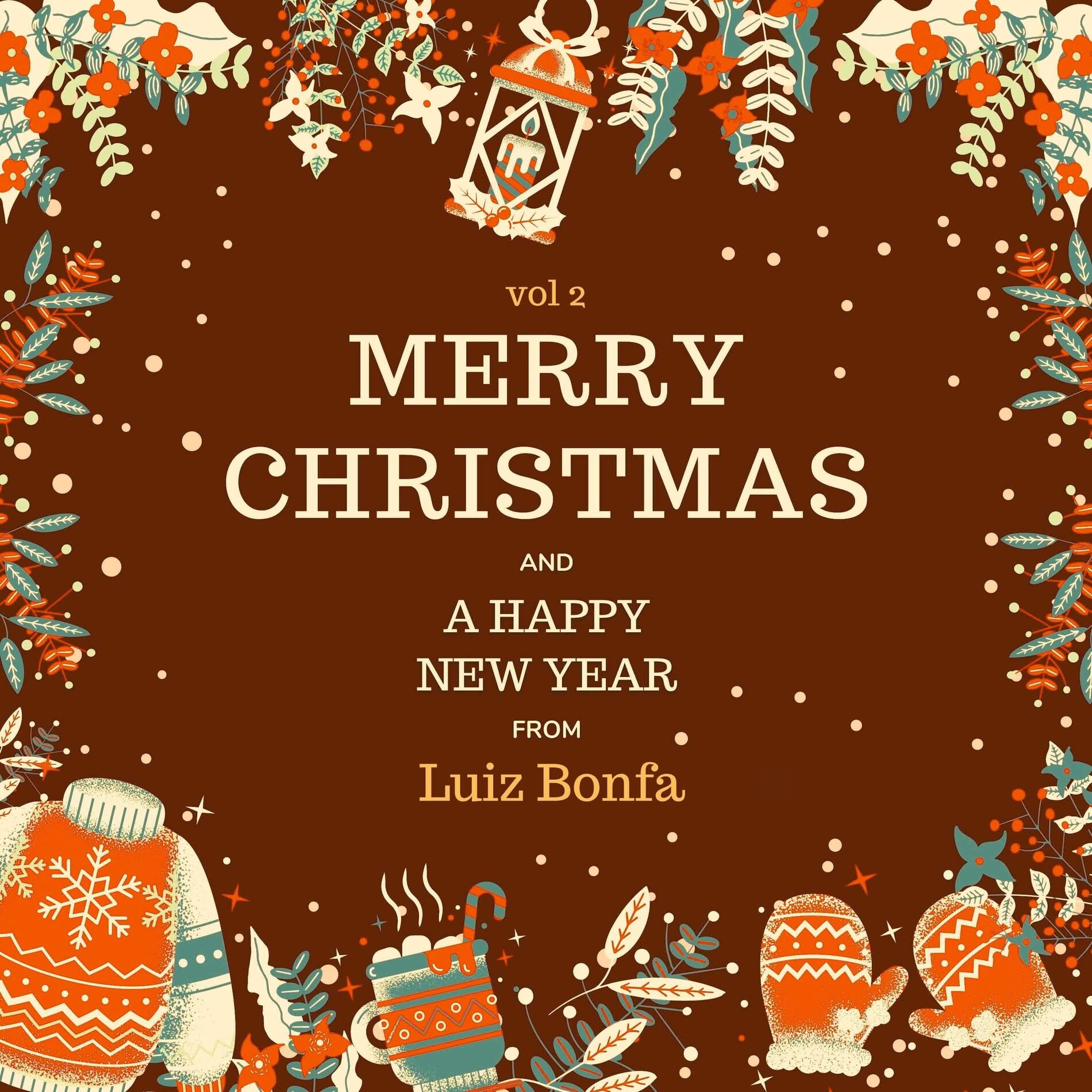 Album cover of Merry Christmas and A Happy New Year from Luiz Bonfa, Vol. 2
