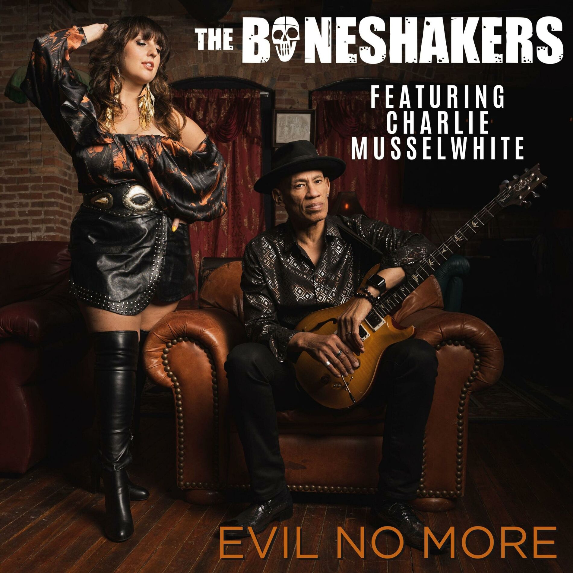 Album cover of Evil No More (feat. Charlie Musselwhite)