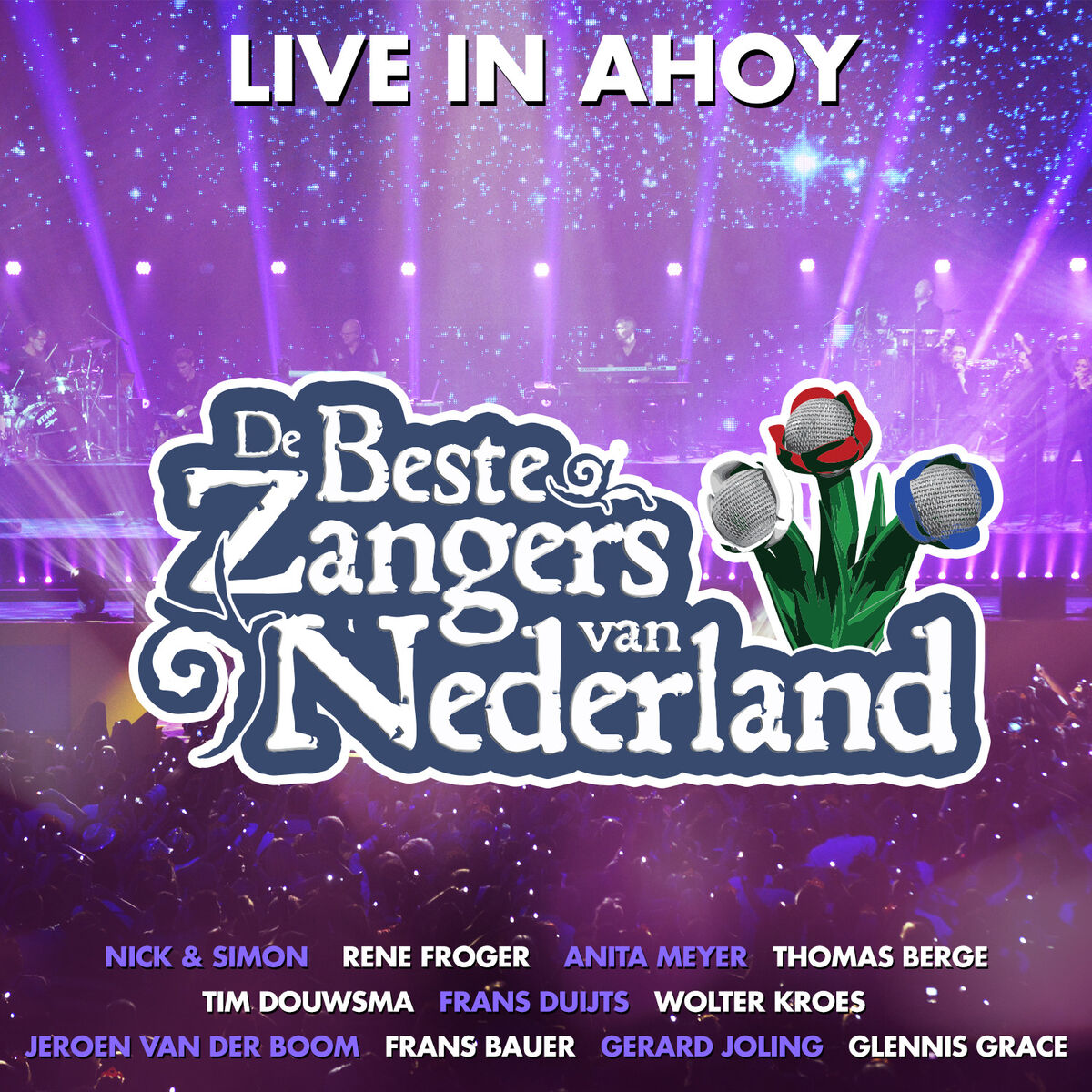 Album cover of De Beste Zangers van Nederland Live in Ahoy