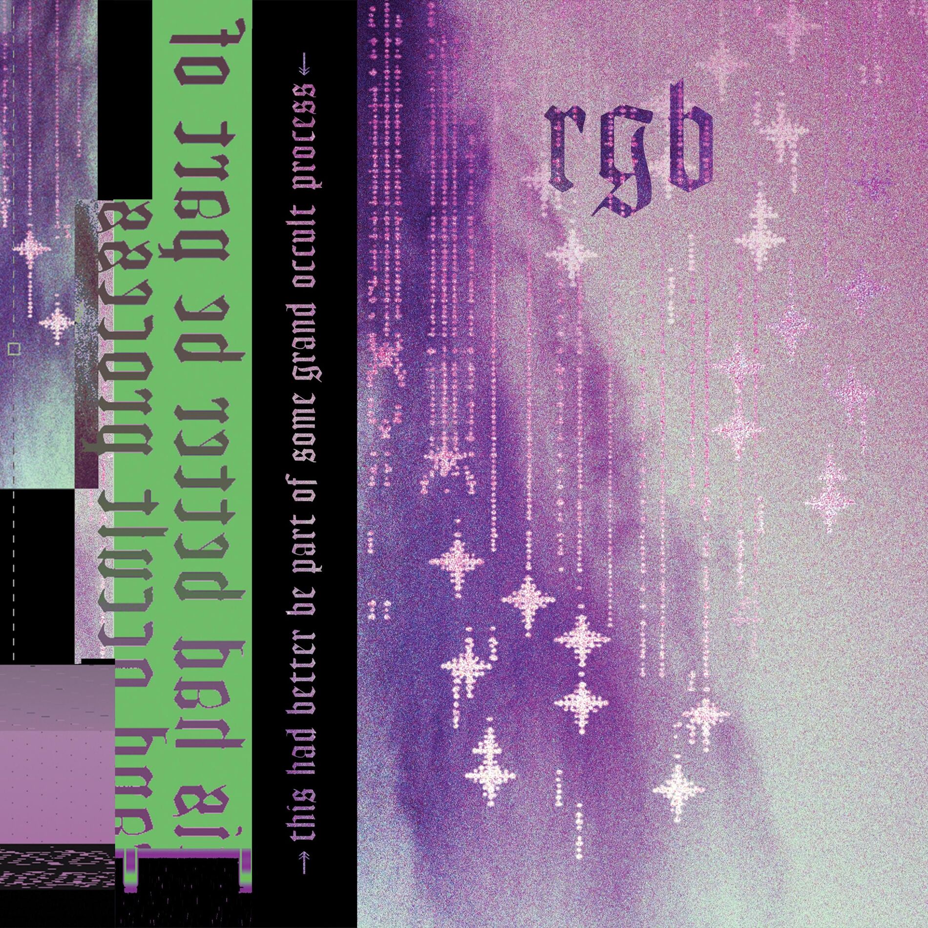 Album cover of this had better be part of some grand occult process