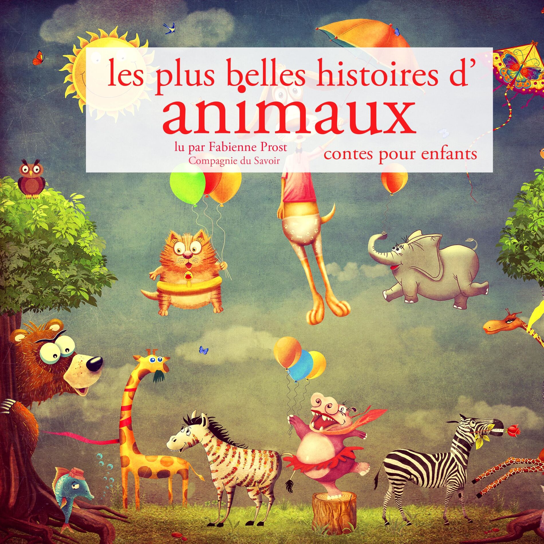 Album cover of Les plus belles histoires d'animaux (Les plus beaux contes pour enfants)