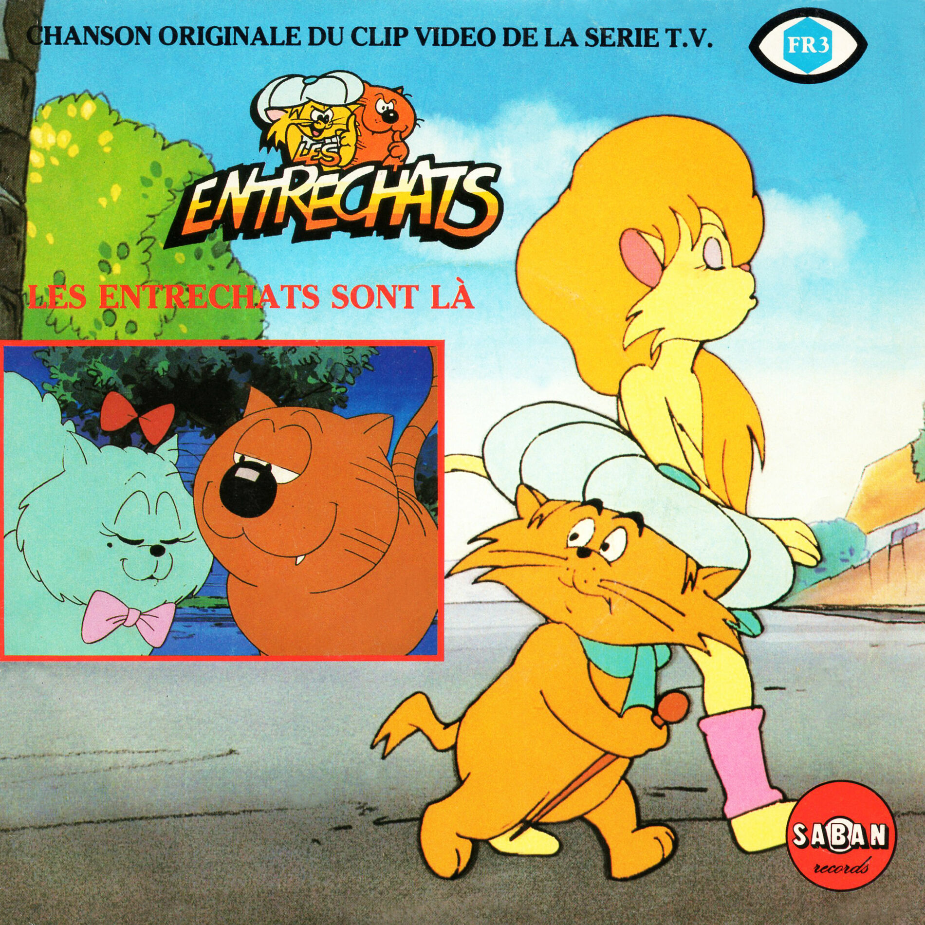 Album cover of Les entrechats sont là! (Générique original du dessin animé)