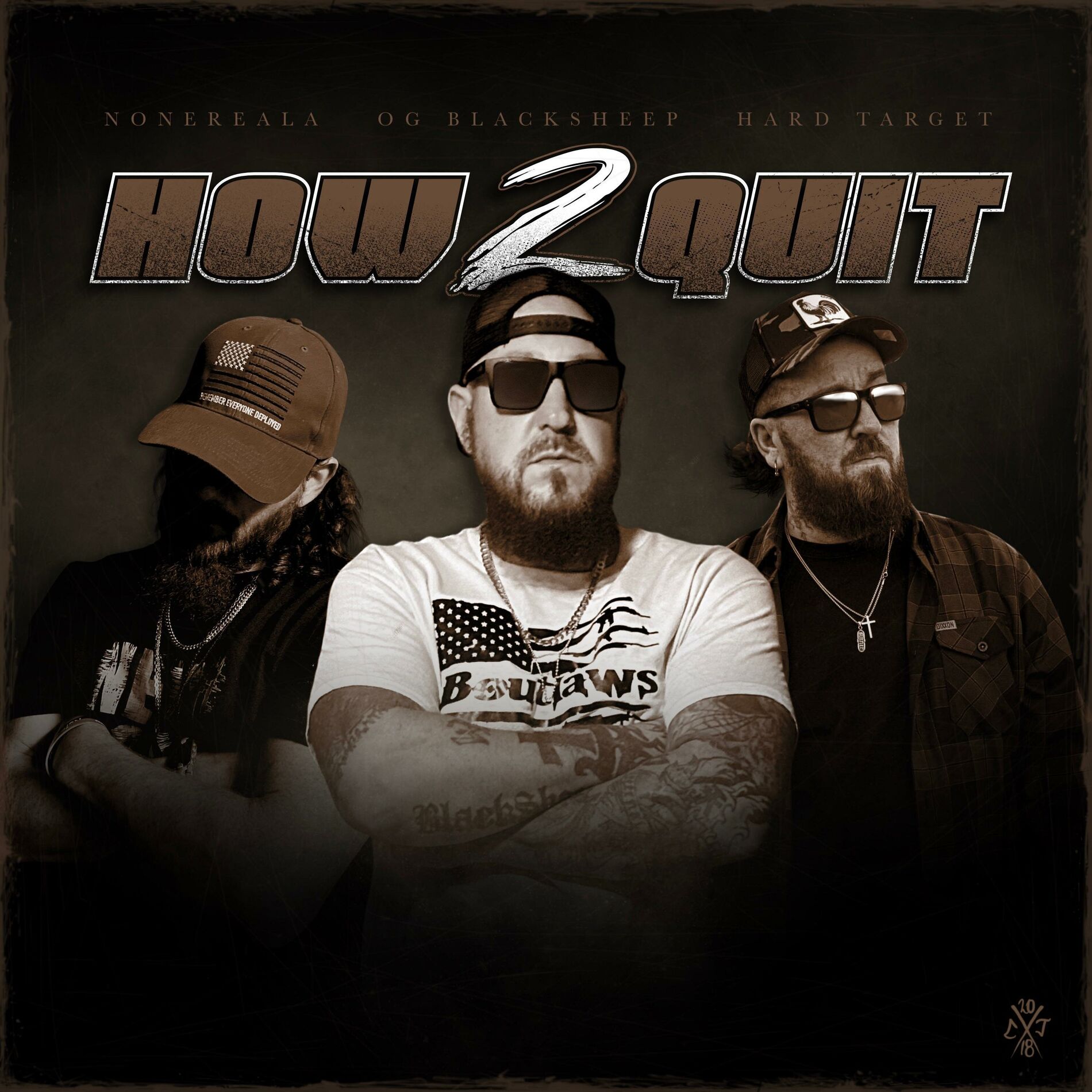 Album cover of How 2 Quit (feat. NoneRealA & Hard Target)