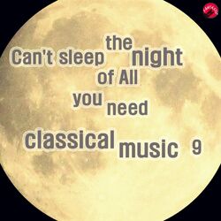 Cover of Can't sleep the night of All you need classical music9
