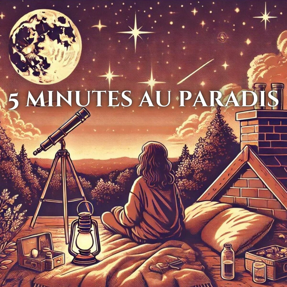 Album cover of 5 minutes au paradis: Musique de fond pour piano