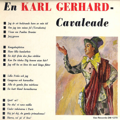 Nu ska vi vara snälla by Karl Gerhard - 181 BPM
