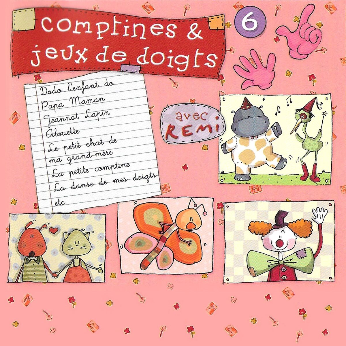 Album cover of Comptines et jeux de doigts, vol. 6