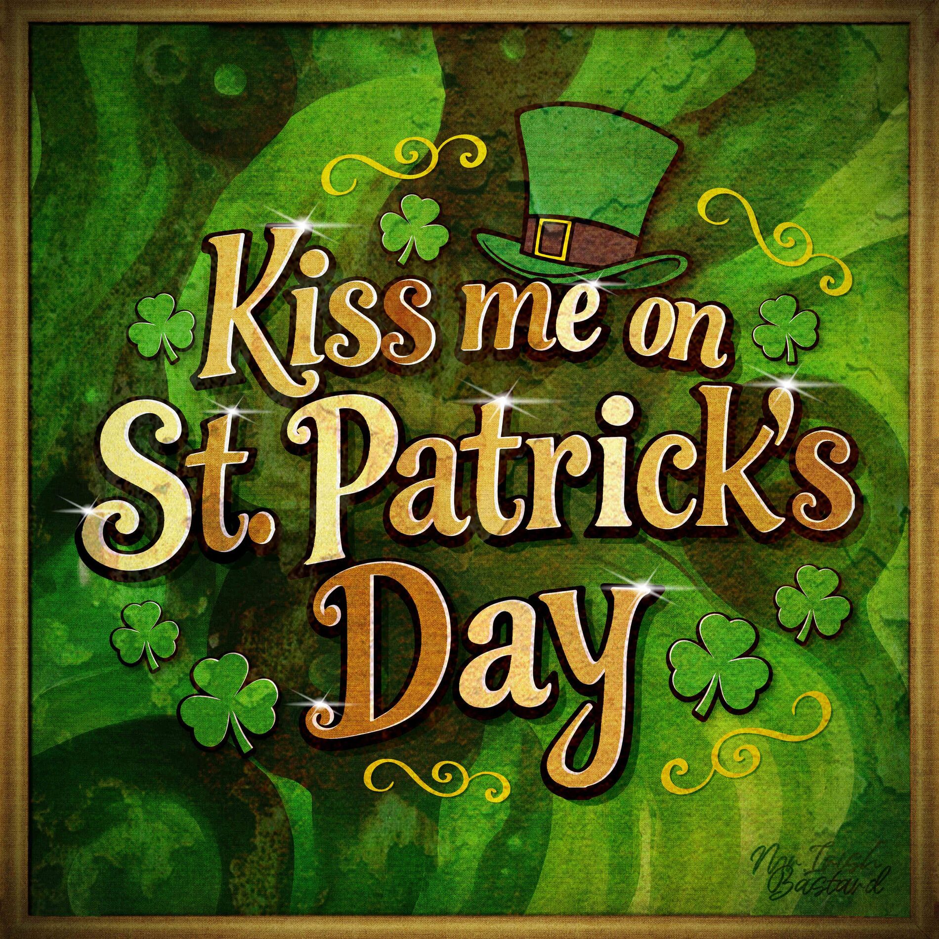 Album cover of Kiss Me On St. Patrick's Day