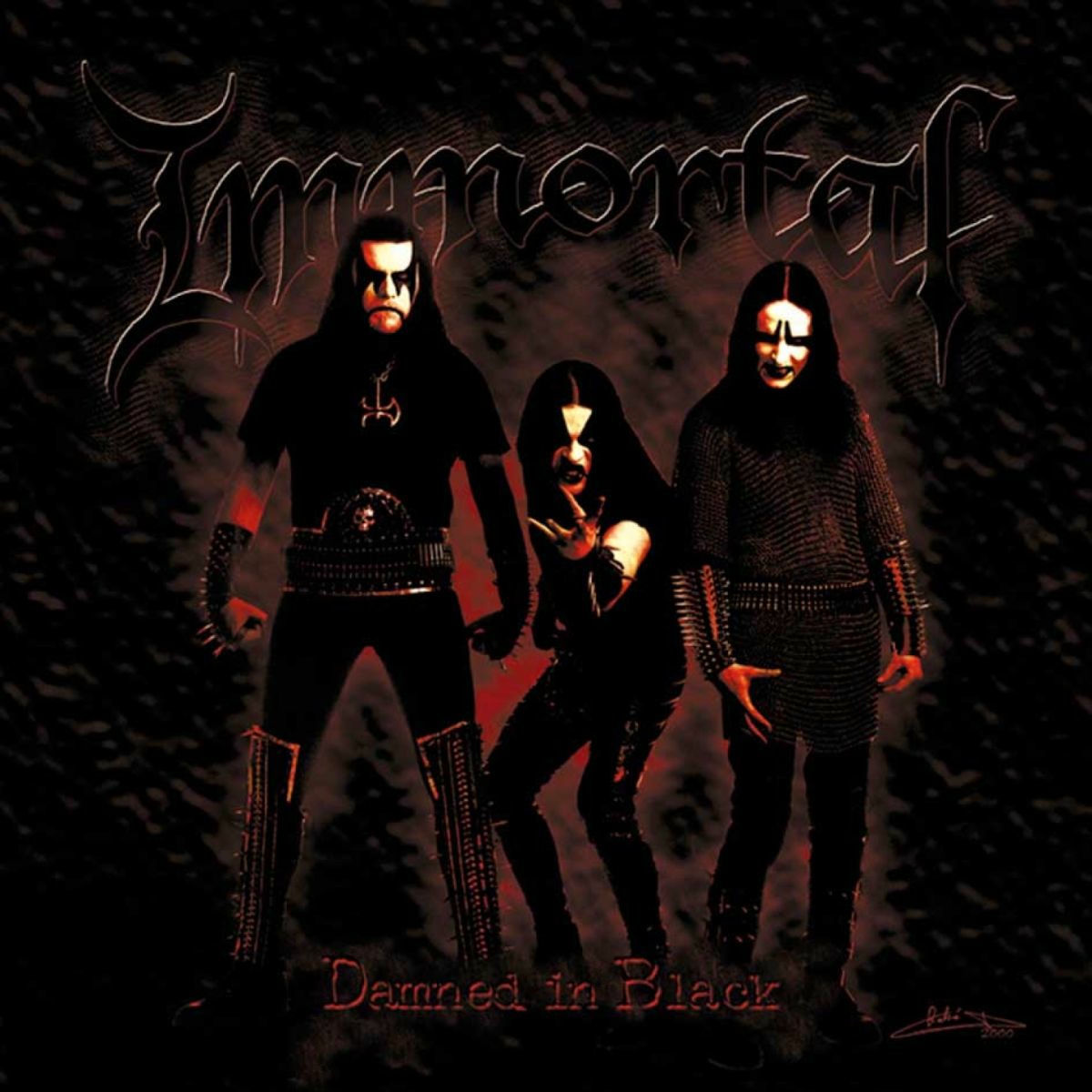 Album cover of Damned In Black
