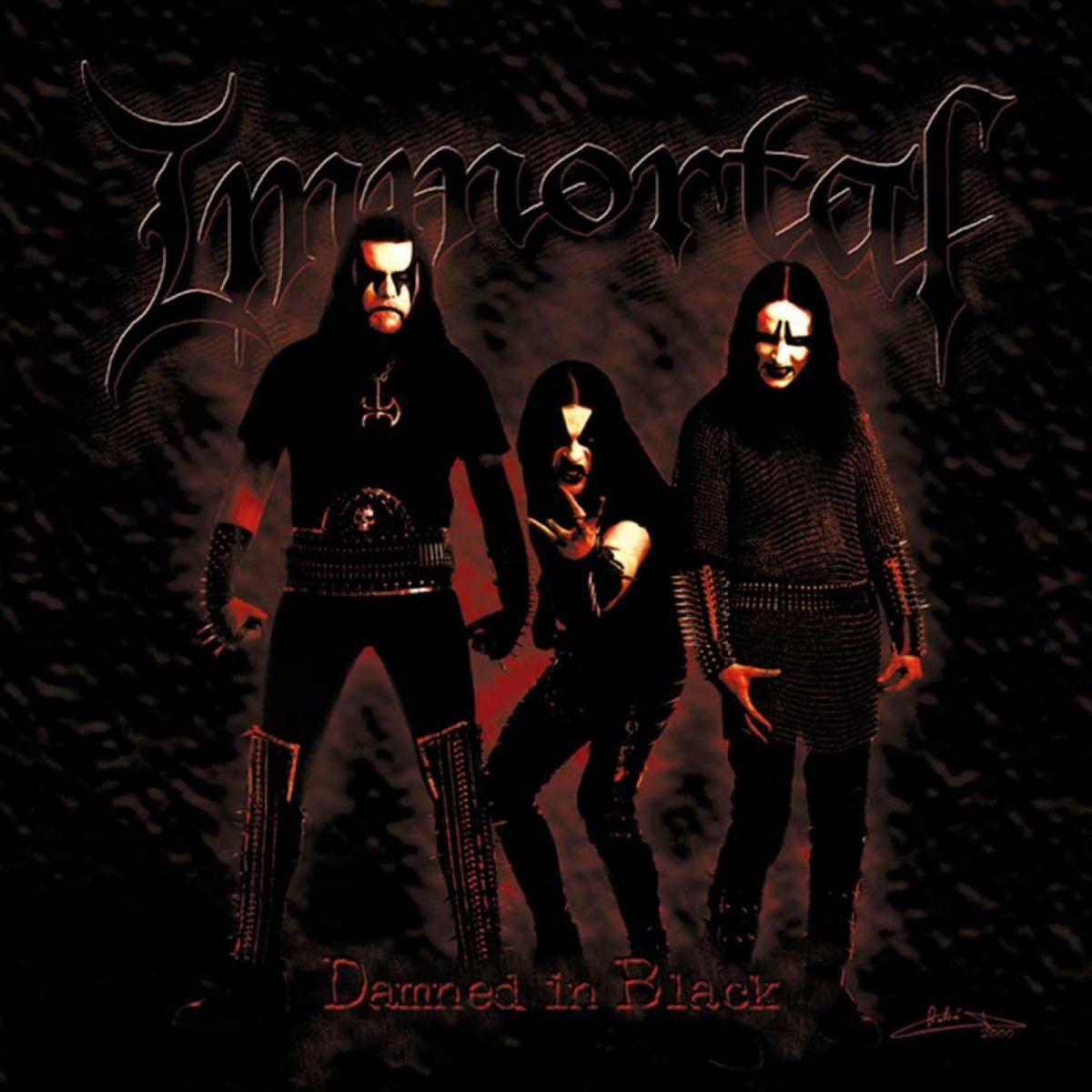 Album cover of Damned In Black