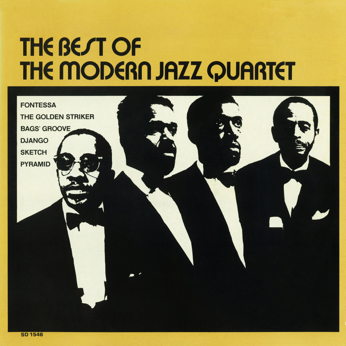 Album cover of The Best of the Modern Jazz Quartet